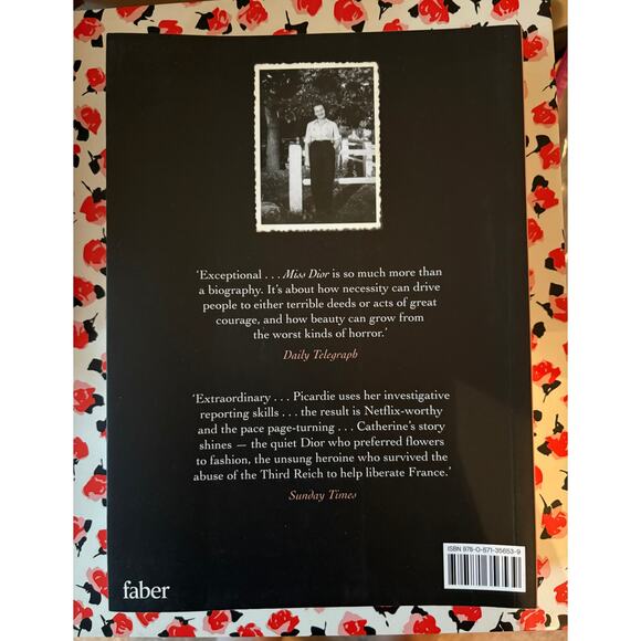 NEW MISS DIOR A WARTIME STORY OF COURAGE AND COUTURE PAPERBACK BOOK - Picture 2 of 2